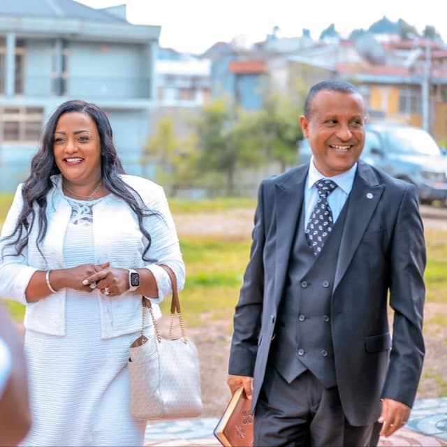 Pastor Zenebech and Engineer Luelkal